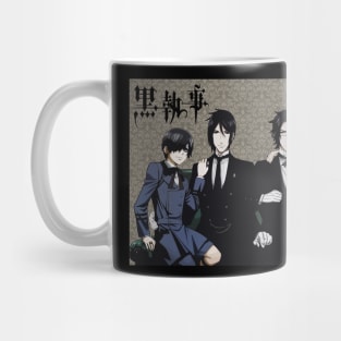 Ciel, Sevastian, Claude and Alois Mug